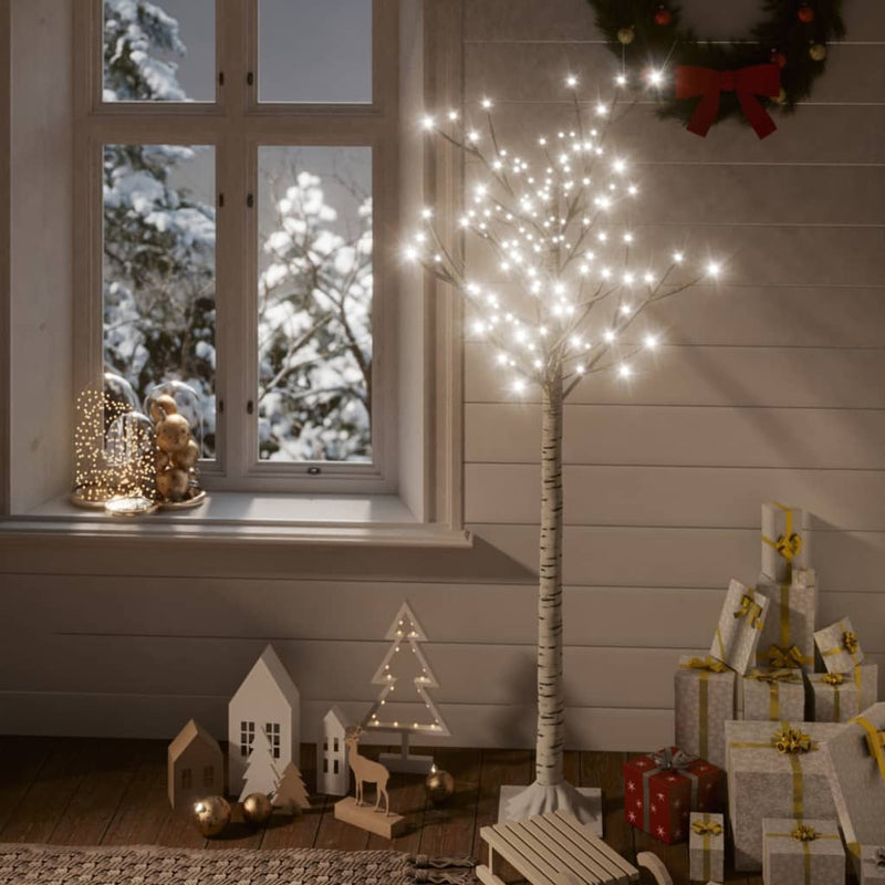 Afbeelding laden in galerijviewer, VidaXL Kerstboom wilg met 140 koudwitte LED's binnen en buiten 1,5 m