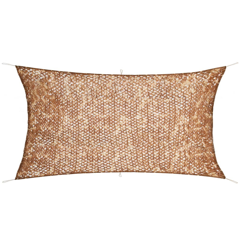 Afbeelding laden in galerijviewer, VidaXL Camouflagenet met opbergtas 5x7 m beige