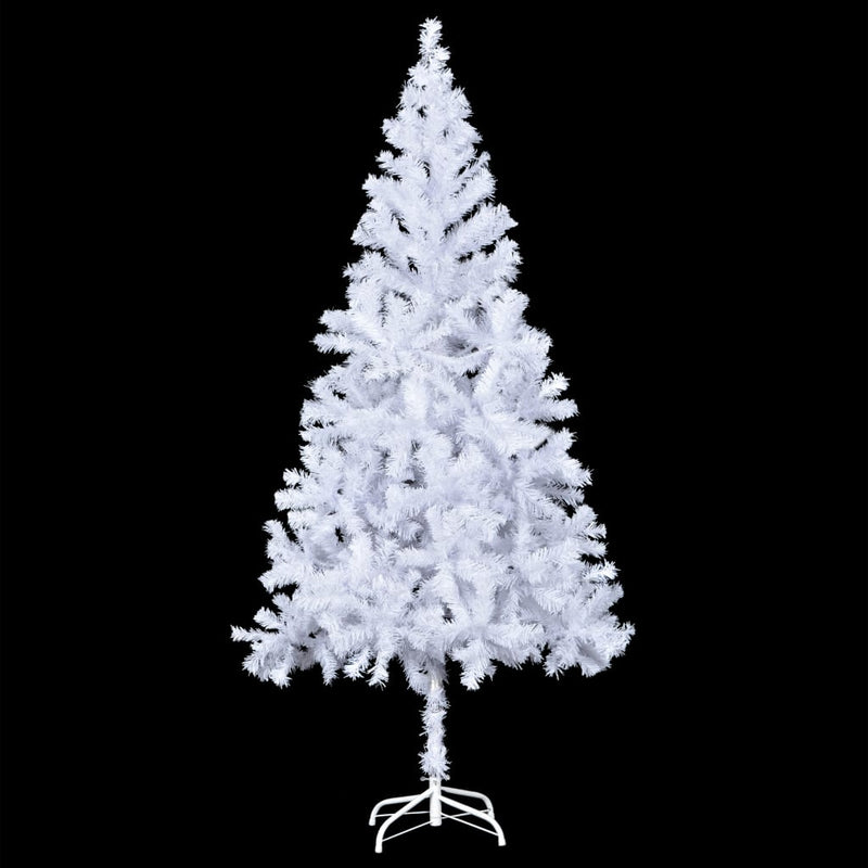 Afbeelding laden in galerijviewer, Vidaxl kunstkerstboom met verlichting en kerstballen 910 takken 210 cm