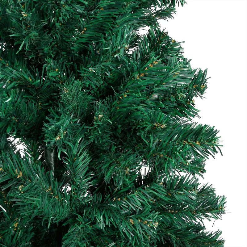 Afbeelding laden in galerijviewer, Vidaxl kunstkerstboom met verlichting en kerstballen 150 cm pvc groen