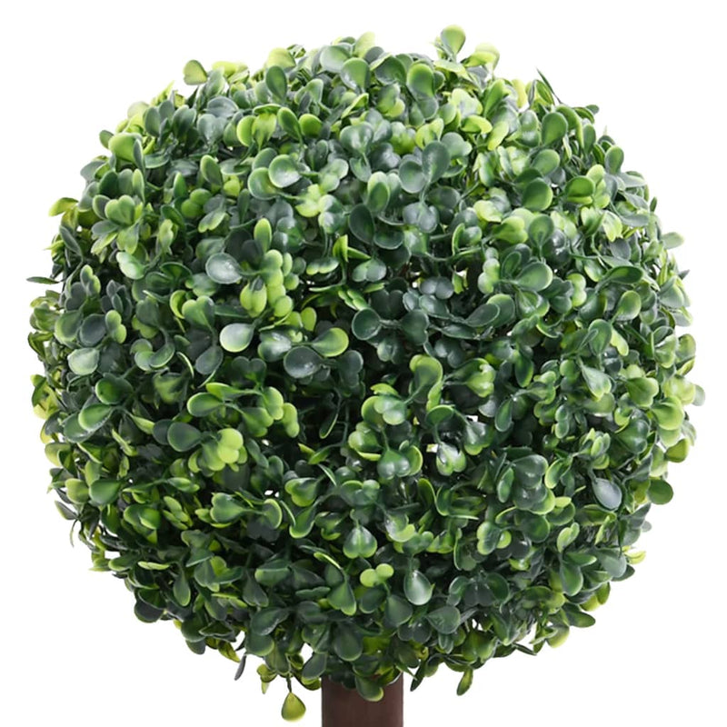 Afbeelding laden in galerijviewer, Vidaxl kunstplant met pot buxus bolvorming 118 cm groen