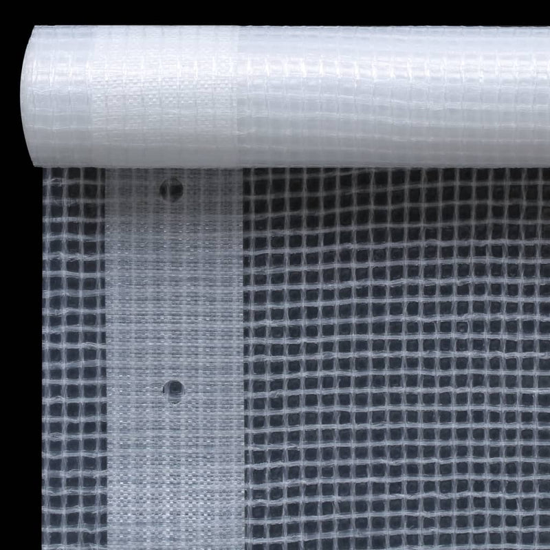 Afbeelding laden in galerijviewer, Vidaxl dekzeilen 2 st leno 260 g m² 3x4 m wit