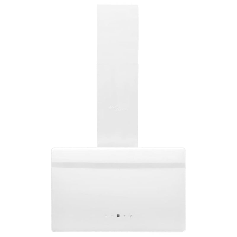 Afbeelding laden in galerijviewer, VidaXL Wandafzuigkap 60 cm staal en gehard glas wit