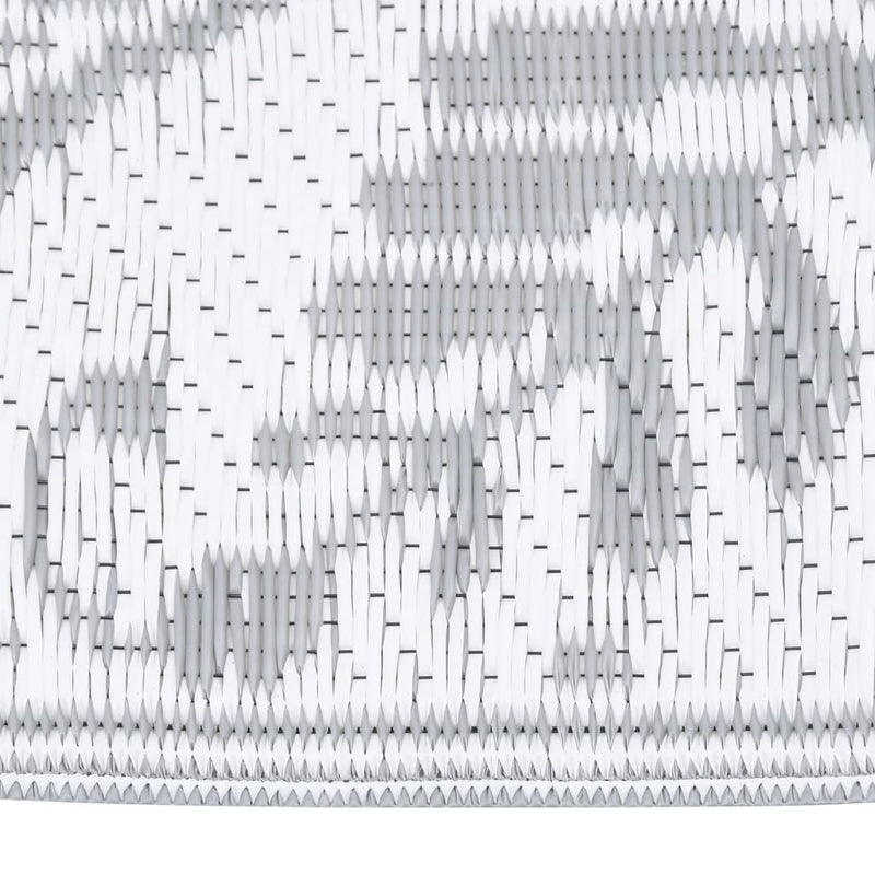 Afbeelding laden in galerijviewer, Vidaxl buitenkleed arakil 140x200 cm pp lichtgrijs