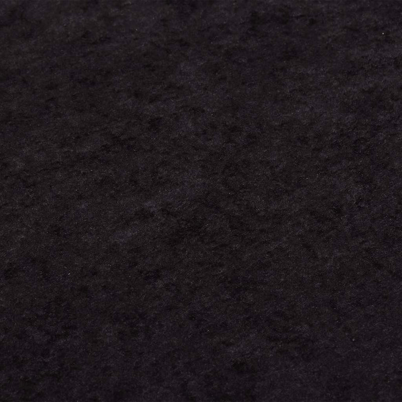 Afbeelding laden in galerijviewer, Vidaxl vloerkleed wasbaar anti-slip ø120 cm antracietkleurig