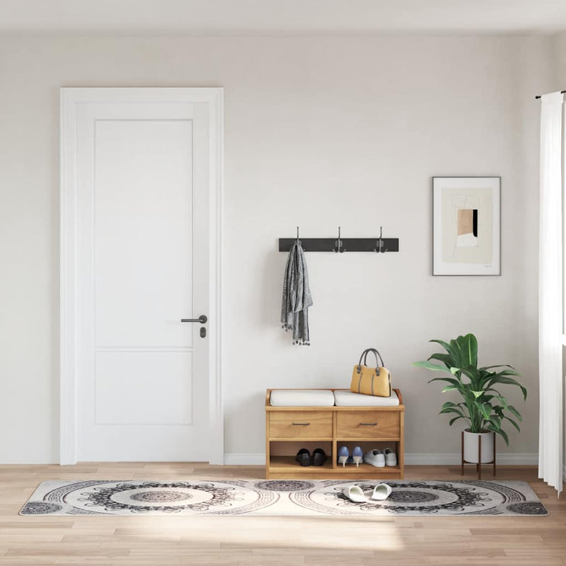Afbeelding laden in galerijviewer, Vidaxl vloerkleed wasbaar anti-slip 80x150 cm meerkleurig