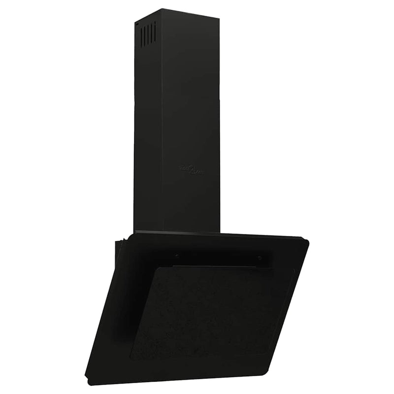 Afbeelding laden in galerijviewer, Vidaxl wandafzuigkap 60 cm roestvrij staal en gehard glas zwart