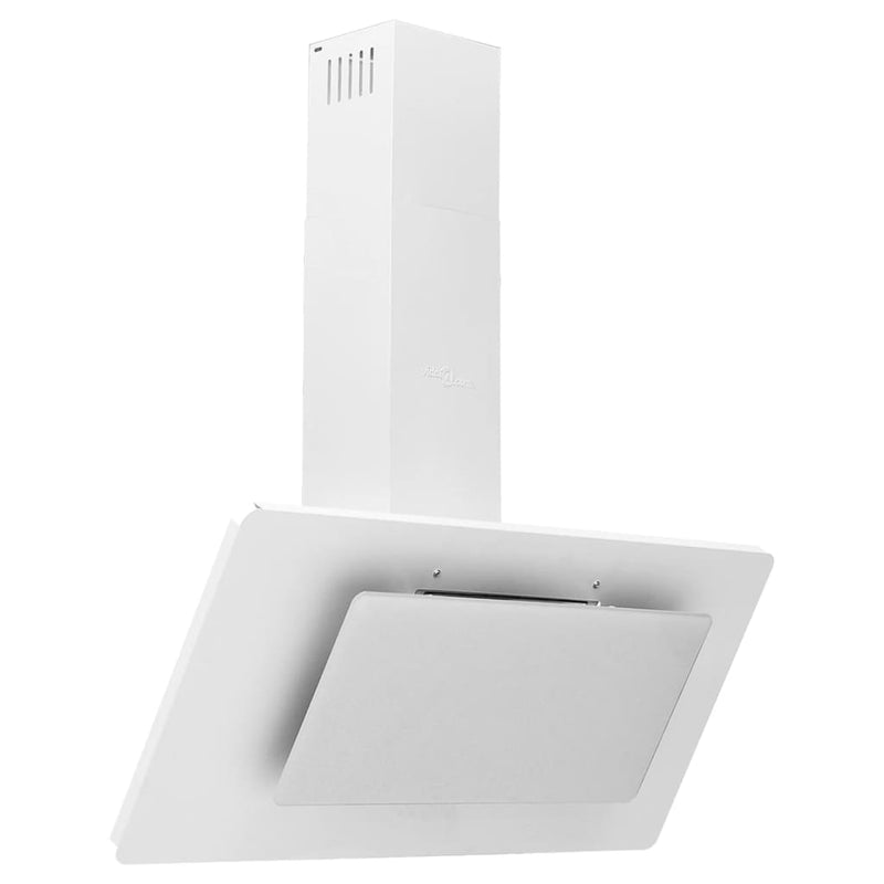 Afbeelding laden in galerijviewer, Vidaxl wandafzuigkap 90 cm roestvrij staal en gehard glas wit