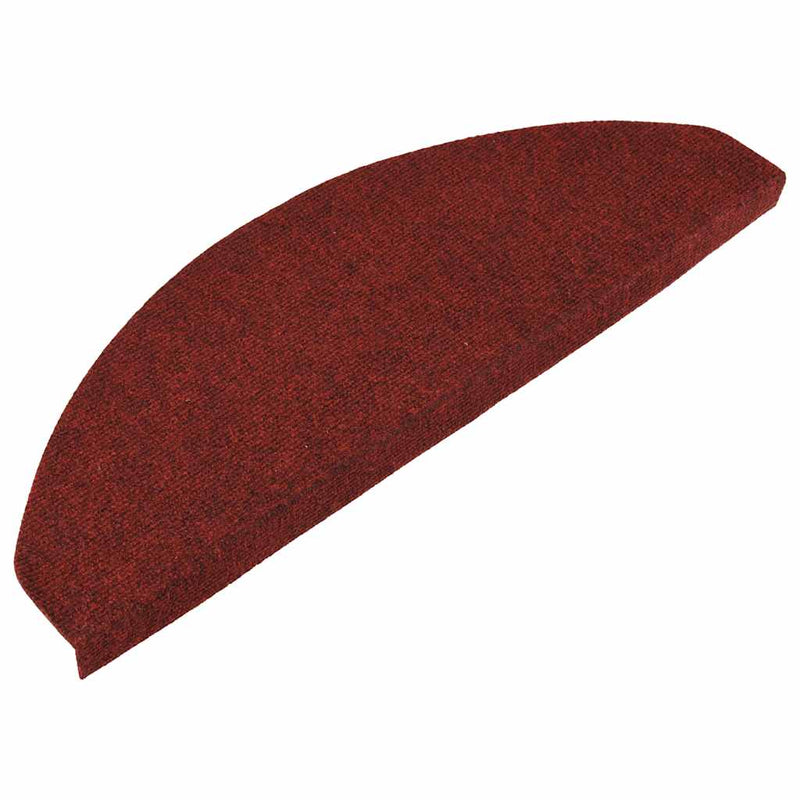 Afbeelding laden in galerijviewer, Vidaxl trapmatten zelfklevend 15 st 65x22,5x3,5 cm rood
