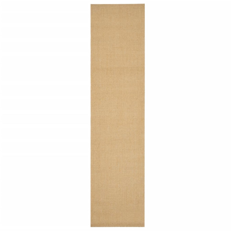 Afbeelding laden in galerijviewer, Vidaxl vloerkleed 80x350 cm natuurlijk sisal