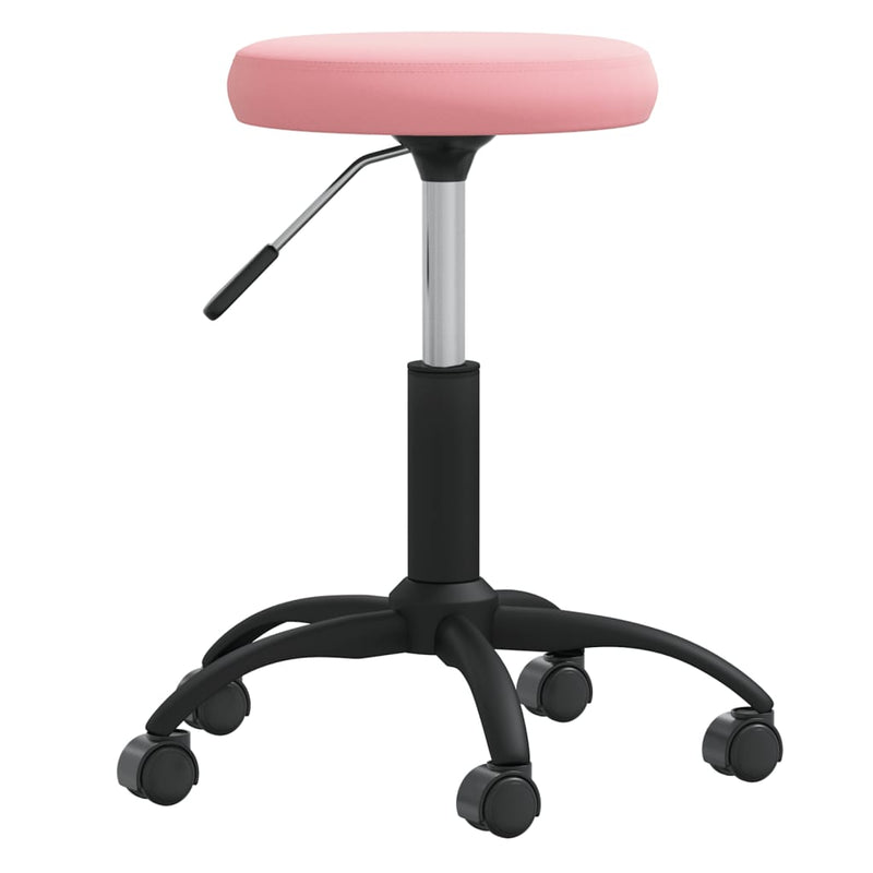 Afbeelding laden in galerijviewer, Vidaxl massagekruk fluweel roze