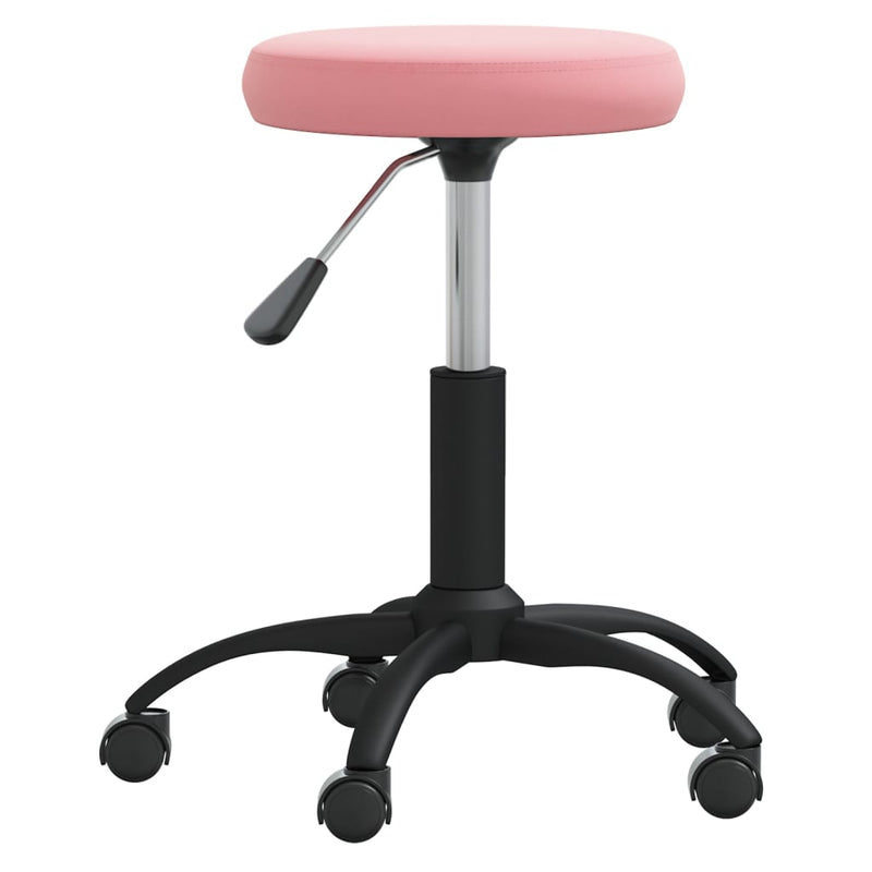 Afbeelding laden in galerijviewer, Vidaxl massagekruk fluweel roze