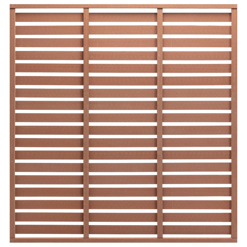 Afbeelding laden in galerijviewer, Vidaxl schuttingpaneel 180x180 cm hkc bruin