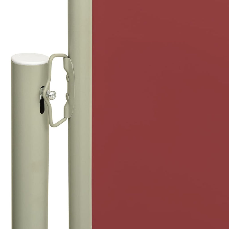 Afbeelding laden in galerijviewer, VidaXL Tuinscherm uittrekbaar 160x300 cm rood