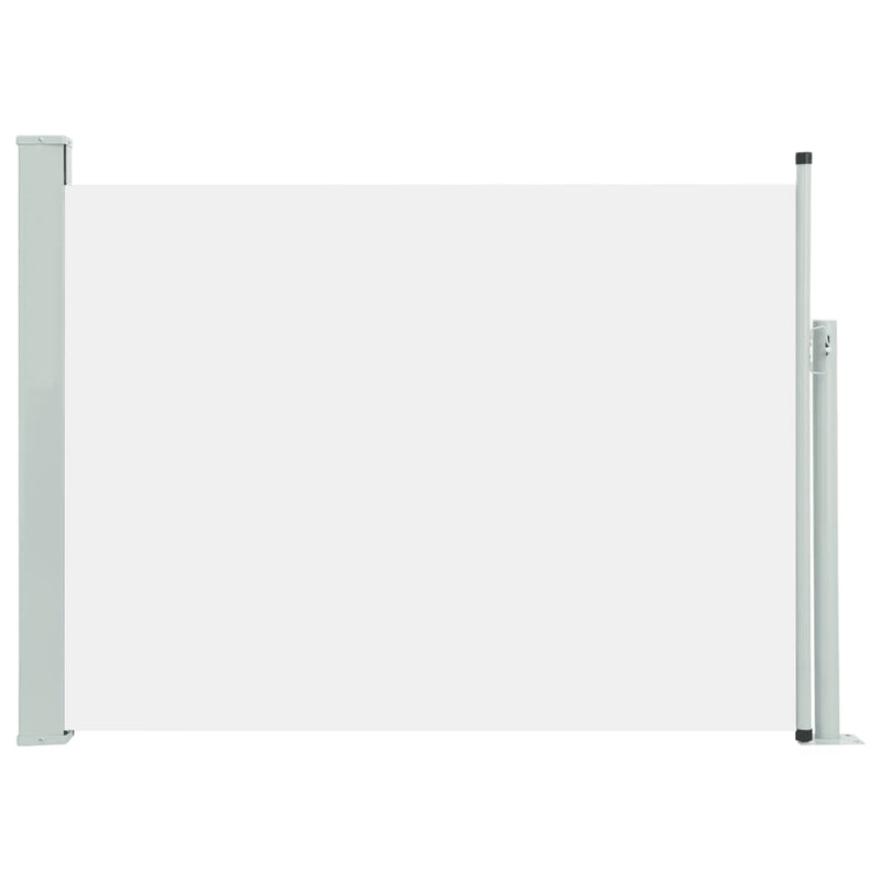 Afbeelding laden in galerijviewer, VidaXL Tuinscherm uittrekbaar 117x500 cm crème
