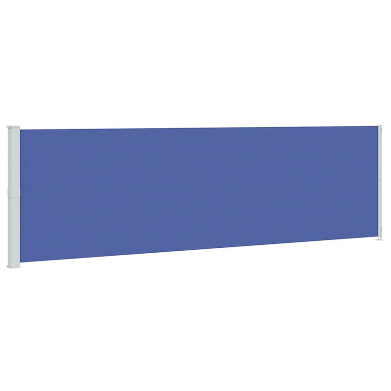 Afbeelding laden in galerijviewer, Vidaxl tuinscherm uittrekbaar 180x600 cm blauw