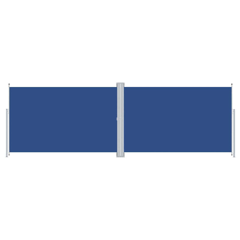 Afbeelding laden in galerijviewer, Vidaxl windscherm uittrekbaar 200x600 cm blauw