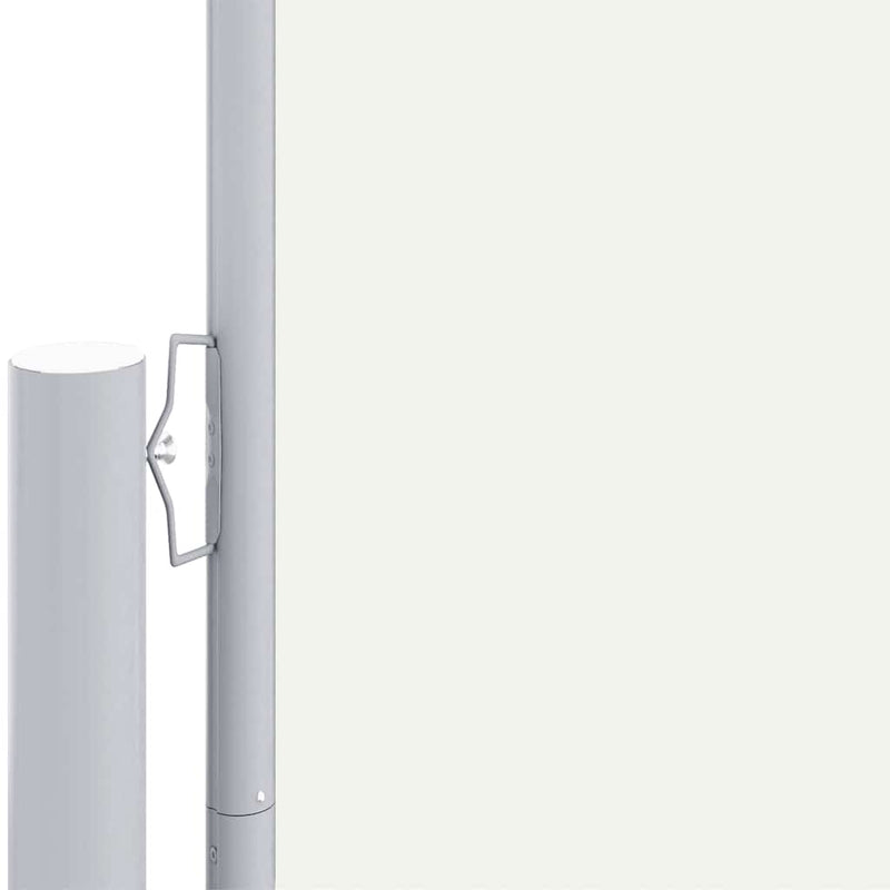 Afbeelding laden in galerijviewer, Vidaxl windscherm uittrekbaar 180x1200 cm crèmekleurig