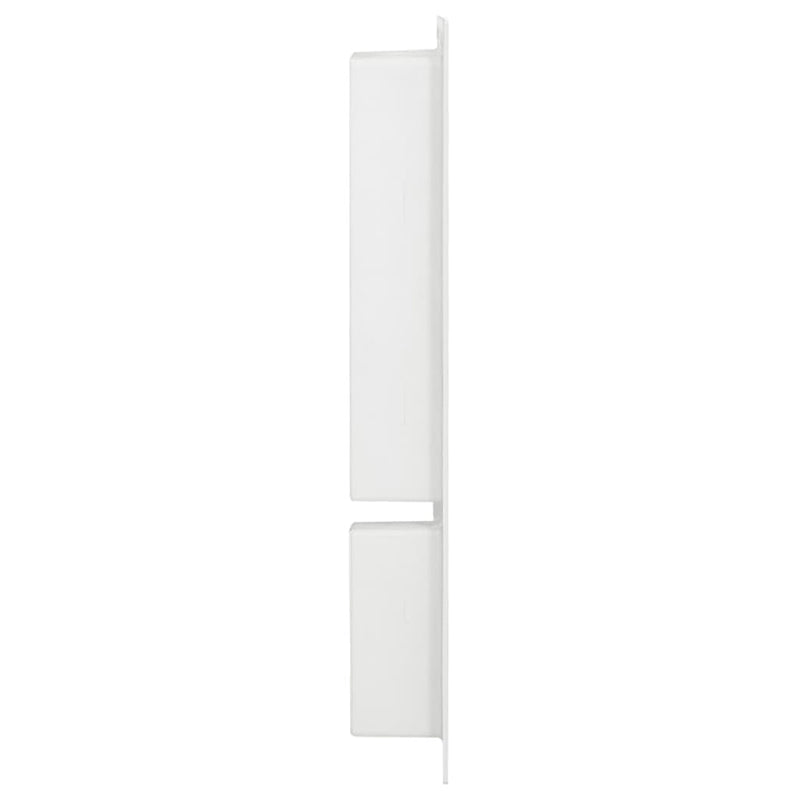 Afbeelding laden in galerijviewer, Vidaxl douchenis met 2 vakken 41x69x9 cm hoogglans wit