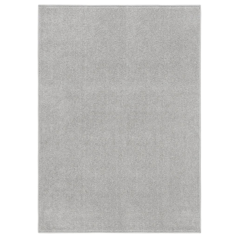 Afbeelding laden in galerijviewer, Vidaxl vloerkleed kortpolig 120x170 cm lichtgrijs