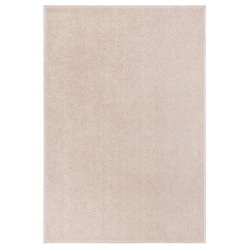 Afbeelding laden in galerijviewer, Vidaxl vloerkleed kortpolig 160x230 cm donkerbeige
