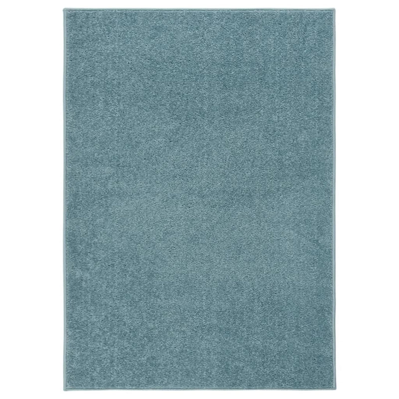 Afbeelding laden in galerijviewer, Vidaxl vloerkleed kortpolig 140x200 cm blauw