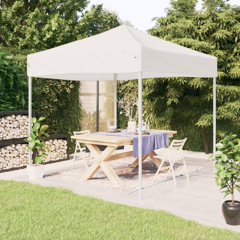 Afbeelding laden in galerijviewer, Vidaxl partytent inklapbaar 2x2 m wit