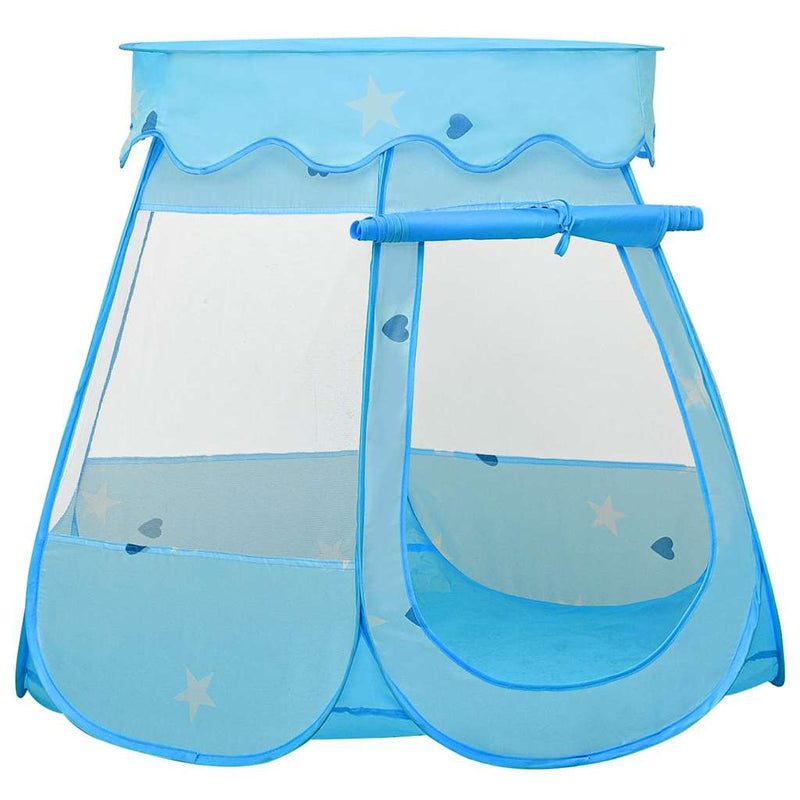 Afbeelding laden in galerijviewer, Vidaxl kinderspeeltent 102x102x82 cm blauw