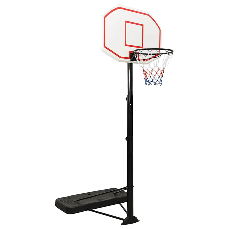 Afbeelding laden in galerijviewer, Vidaxl basketbalstandaard 258-363 cm polyetheen wit