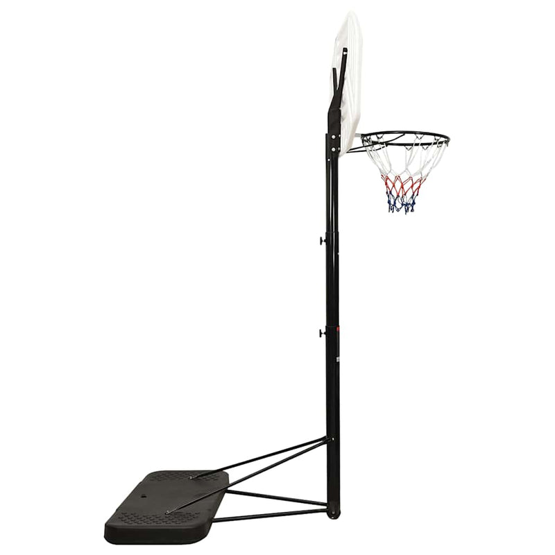 Afbeelding laden in galerijviewer, Vidaxl basketbalstandaard 258-363 cm polyetheen wit