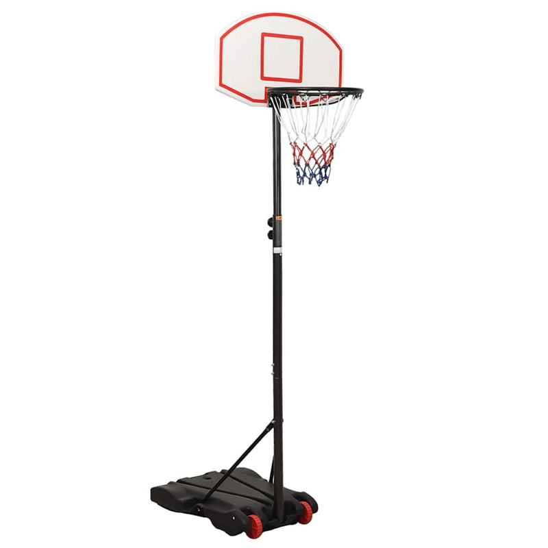 Afbeelding laden in galerijviewer, Vidaxl basketbalstandaard 216-250 cm polyetheen wit