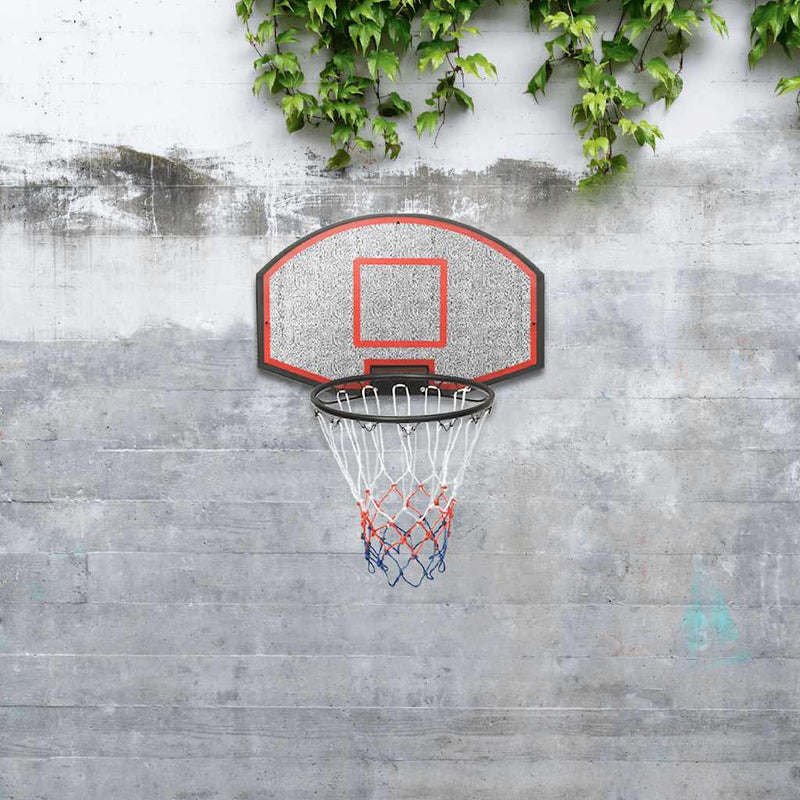 Afbeelding laden in galerijviewer, Vidaxl basketbalbord 71x45x2 cm polyetheen zwart