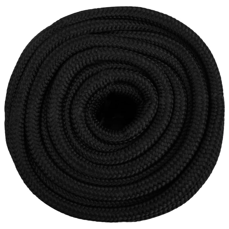 Afbeelding laden in galerijviewer, Vidaxl boottouw 16 mm 50 m polypropeen zwart