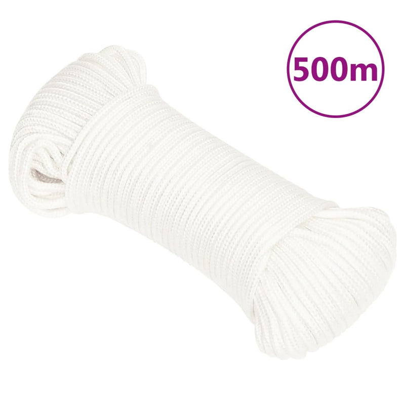 Afbeelding laden in galerijviewer, Vidaxl boottouw 5 mm 500 m polypropyleen volwit