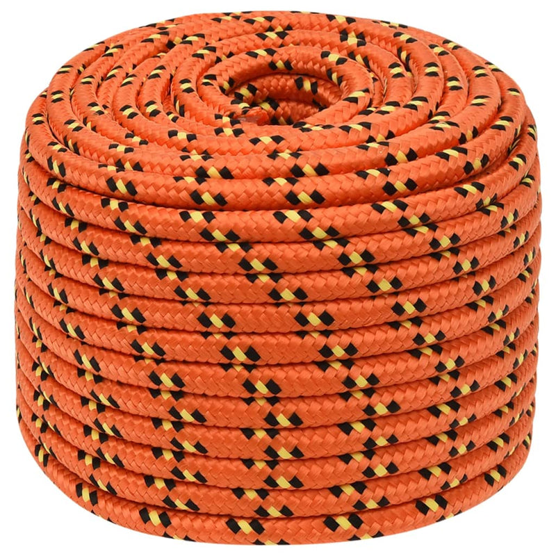 Afbeelding laden in galerijviewer, Vidaxl boottouw 14 mm 250 m polypropyleen oranje
