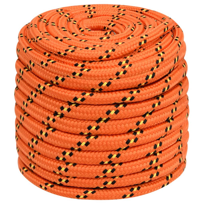 Afbeelding laden in galerijviewer, Vidaxl boottouw 18 mm 100 m polypropyleen oranje