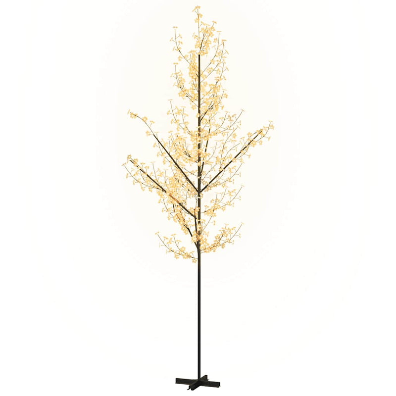 Afbeelding laden in galerijviewer, Vidaxl boom kersenbloesem 672 led's warmwit 400 cm