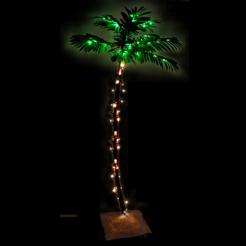 Afbeelding laden in galerijviewer, Vidaxl palmboom led 88 led's warmwit 150 cm