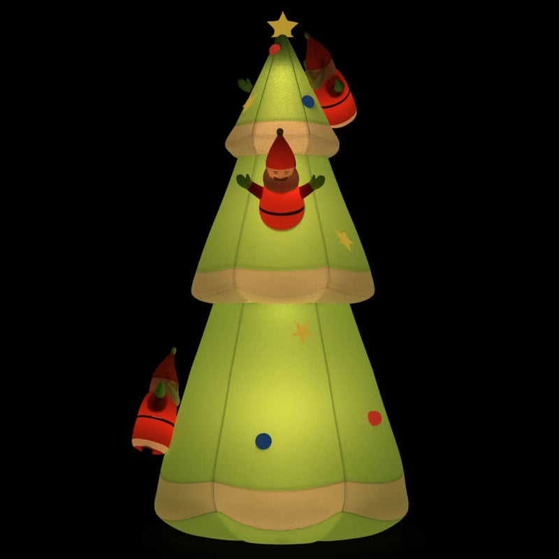 Afbeelding laden in galerijviewer, Vidaxl kerstboom opblaasbaar met led's 500 cm