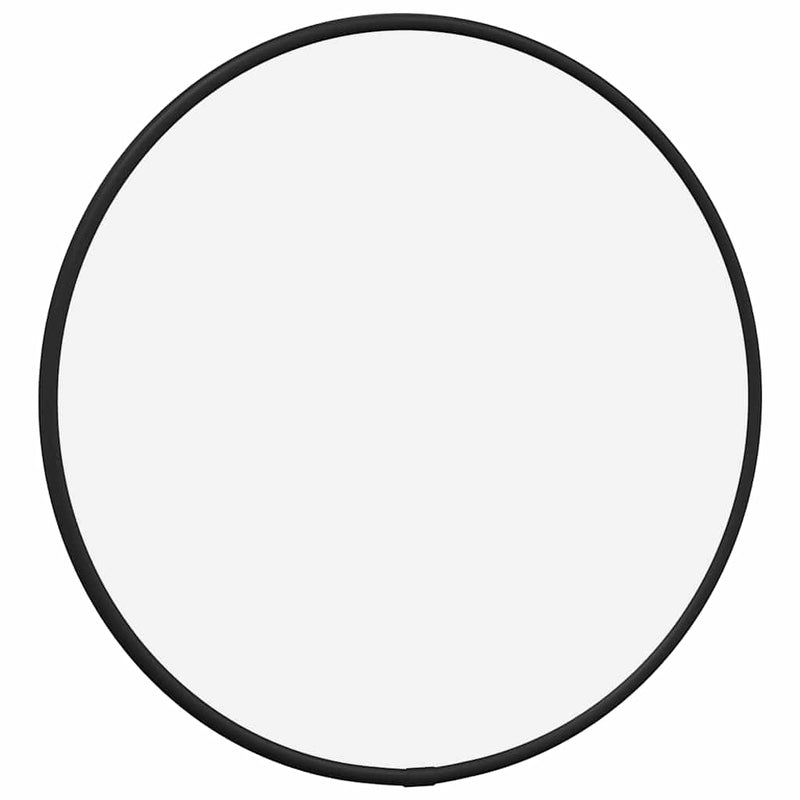 Afbeelding laden in galerijviewer, Vidaxl wandspiegel rond ø30 cm zwart