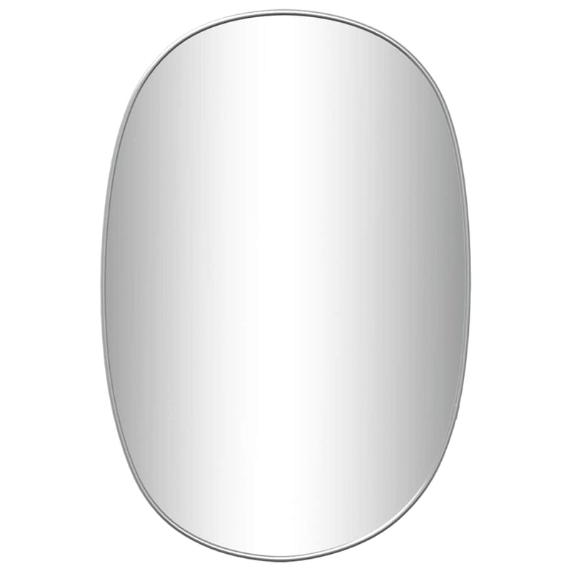 Afbeelding laden in galerijviewer, Vidaxl wandspiegel 50x35 cm zilverkleurig