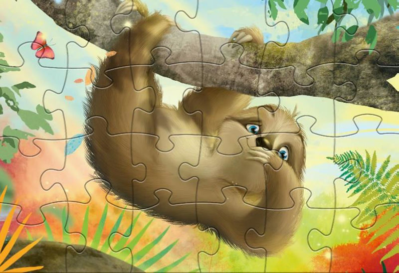 Afbeelding laden in galerijviewer, Rebo productions rebo legpuzzel 24 + 48 stukjes - little