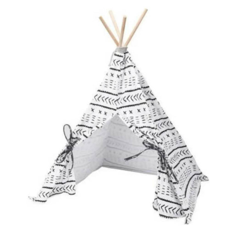 Afbeelding laden in galerijviewer, Pets collection dierentent tipi 56x56x74 cm canvas
