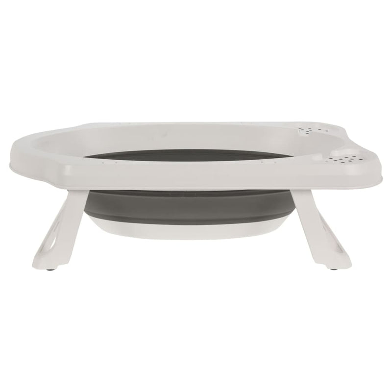 Afbeelding laden in galerijviewer, Bathroom solutions babybadje inklapbaar wit en grijs