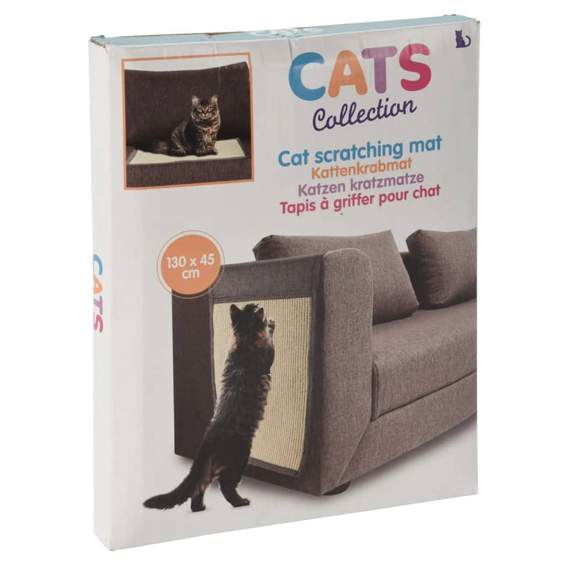 Afbeelding laden in galerijviewer, Pets Collection Pets Collection Kattenkrabmat 130x45 cm grijs