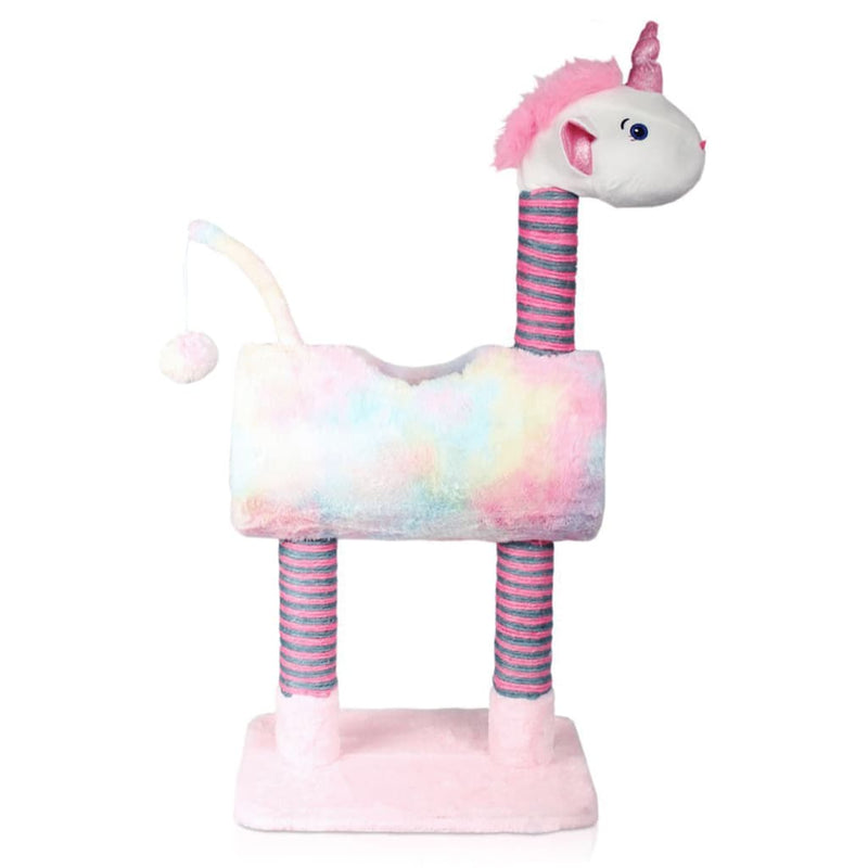 Afbeelding laden in galerijviewer, Pets Collection Pets Collection Kattenkrabpaal Unicorn 40x30x85 cm