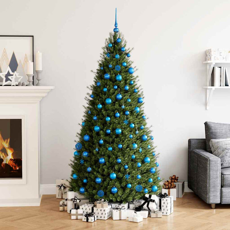 Afbeelding laden in galerijviewer, Vidaxl 111-delige kerstballenset polystyreen blauw