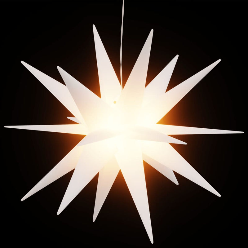 Afbeelding laden in galerijviewer, Vidaxl kerstlamp met led inklapbaar 43 cm wit