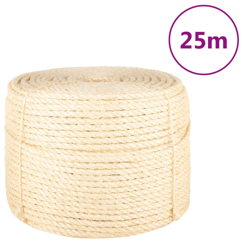 Afbeelding laden in galerijviewer, Vidaxl touw 10 mm 25 m 100% sisal