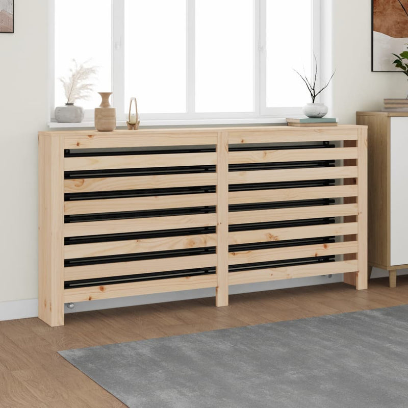 Afbeelding laden in galerijviewer, Vidaxl radiatorombouw 169x19x84 cm massief grenenhout